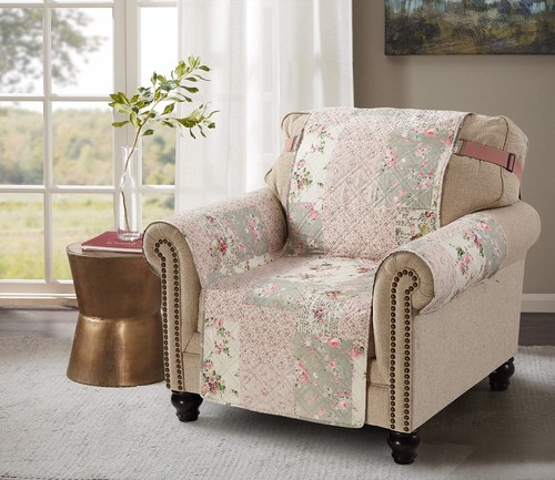 Rose sage patchwork - patchwork, armchair