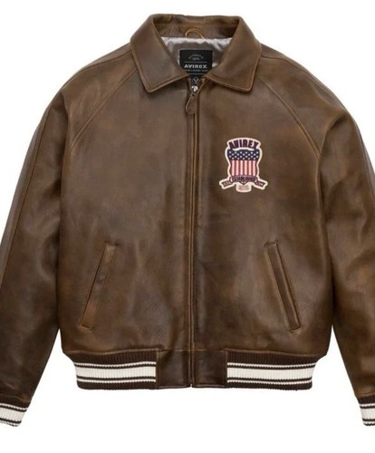 Avirex men real leather - real,