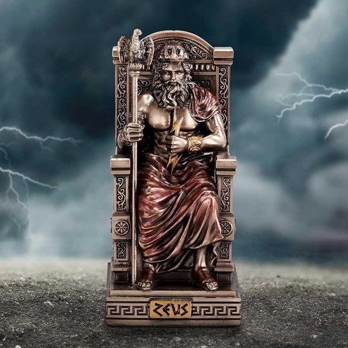 Greek god zeus statue - zeus,