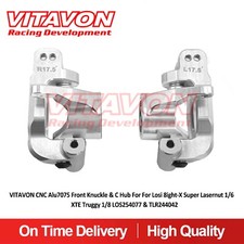 Vitavon Front Knuckle & C Hub For Losi 8ight-X Super Lasernut 1/6 XTE TRUGGY 1/8