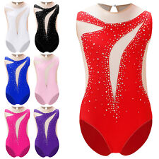 Girls Rhinestone Gymnastic