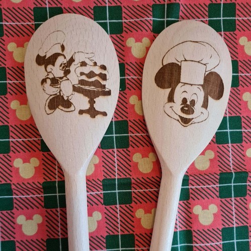Disney wooden spoon mickey - -,