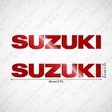 Kit 2 SUZUKI Stickers glossy