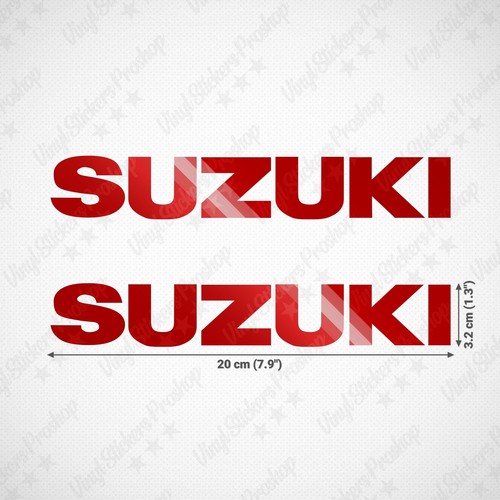 Kit suzuki stickers glossy - suzuki,