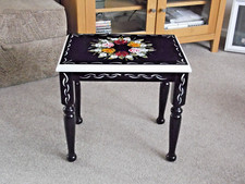 canalware / bargeware/ narrowboat, hand made, hand painted occasional table