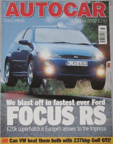 Autocar magazine 2002 - autocar,