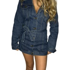 Boohoo ladies belted western