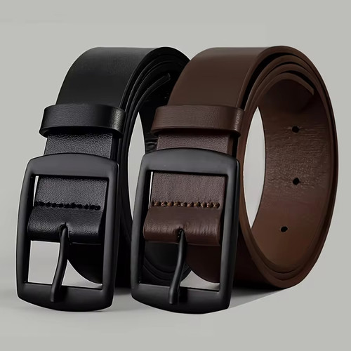 Mens genuine leather belt - genuine,