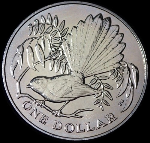 New zealand one - zealand, dollar