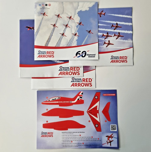 Red arrows display - display, poster