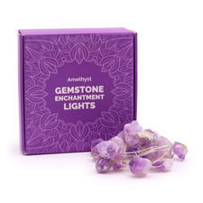 Gemstone Enchantment Lights USB Ambiance String Lighting with Nature Elegance