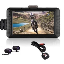 3"Dual Camera Motorcycle DVR
