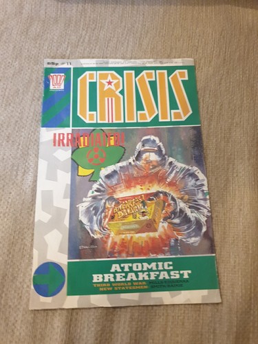 Crisis 2000ad comic - crisis,