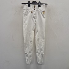 Holland Cooper Jodhpur Full Seat Competition Breeches Optic White Pants Uk 6