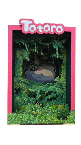Totoro book nook - totoro, kit