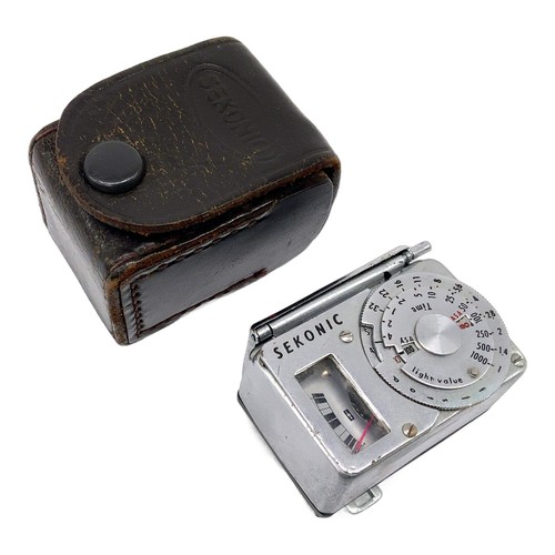 Sekonic light meter with - sekonic, case