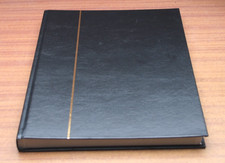 16-White Page 32 sides Stamp Stockbook – Double Glassine Interleaved  Empty