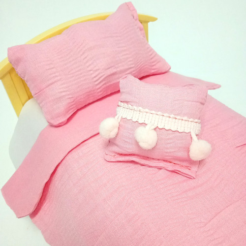 3pc pink bedding - 3pc,