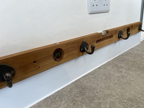 Vintage upcycled spirit level - upcycled,