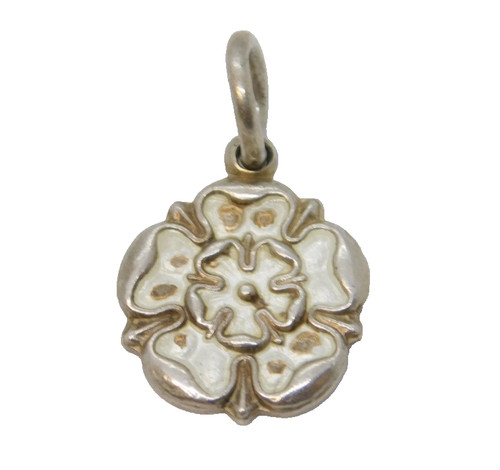 Sterling silver enamel tudor - sterling,