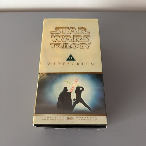 Star wars trilogy vhs box - star,