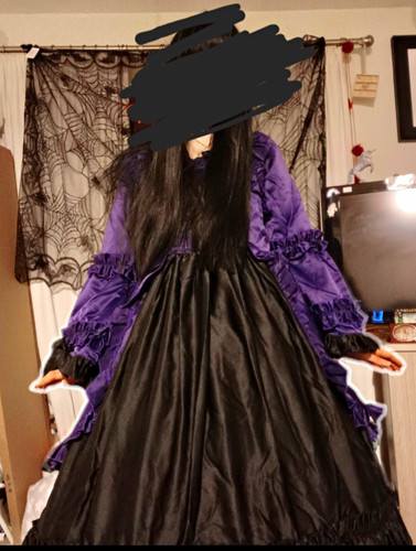 Gothic lolita dress black - lolita, and