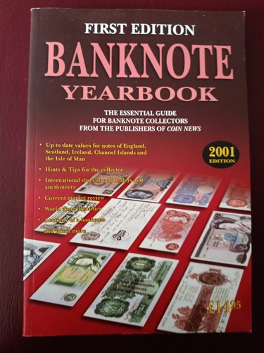 1st edition banknote - 1st, yearbook