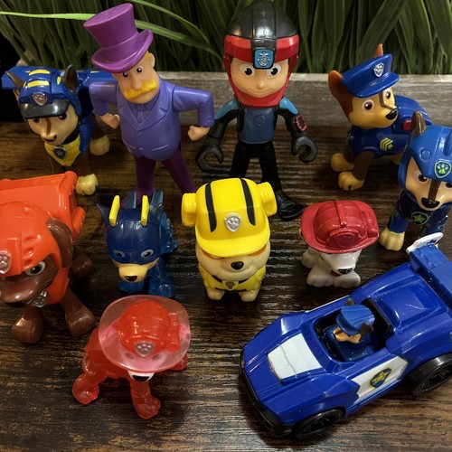 Paw patrol mixed lot figures - mixed,