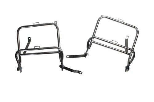 Side luggage carrier chrome - luggage,