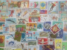 Olympics stamps collection - stamps,