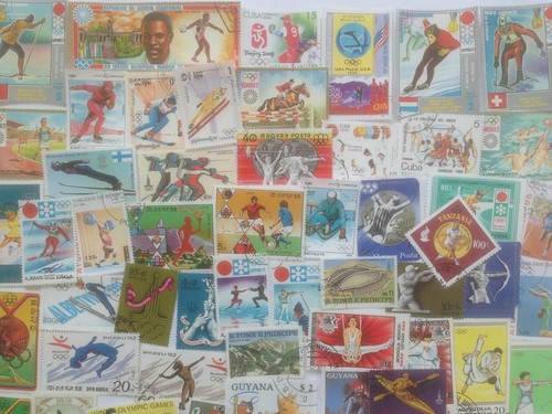 Olympics stamps collection - olympics,