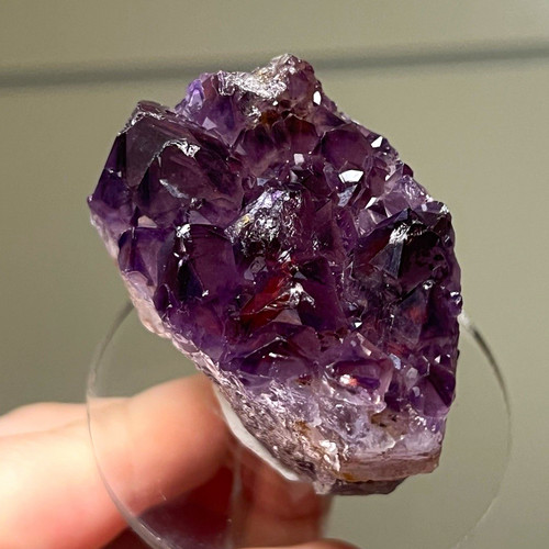 Natural alien amethyst red - alien,