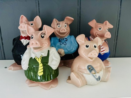 Natwest full set pigs - natwest,
