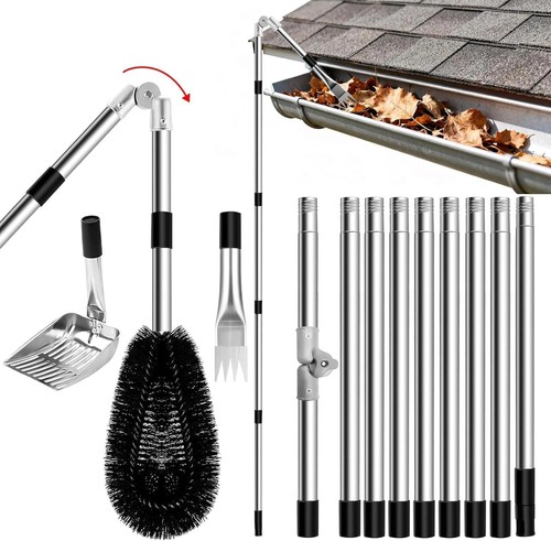 Gutter cleaner telescopic - cleaner,