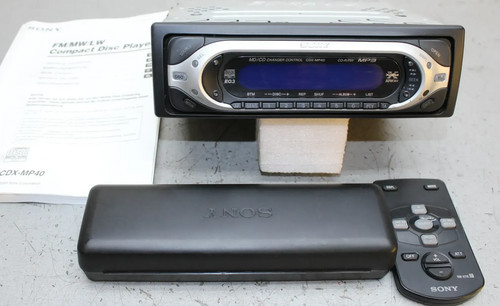 Sony car radio - radio, player