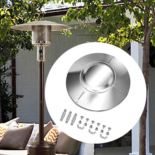 Patio heater reflector cover - heater,
