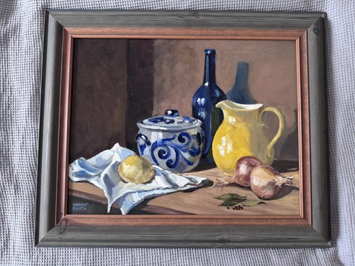 Original oil board - original,