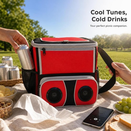Bluetooth speaker cooler - cooler, bag
