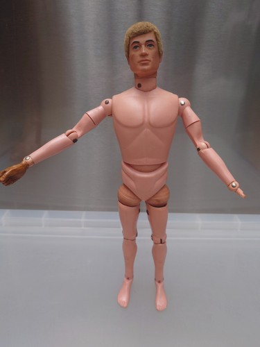 Vintage action man blonde - man,