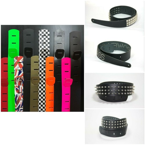 Leather guitar straps various - leather,