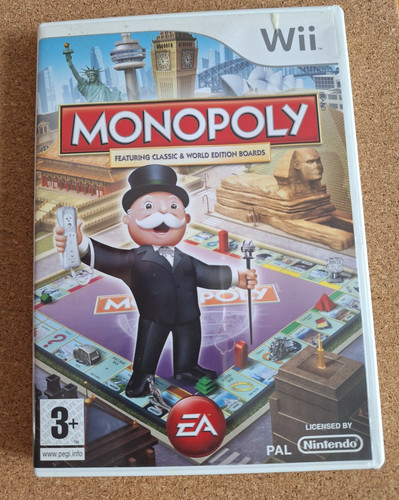 Nintendo wii monopoly game - nintendo,