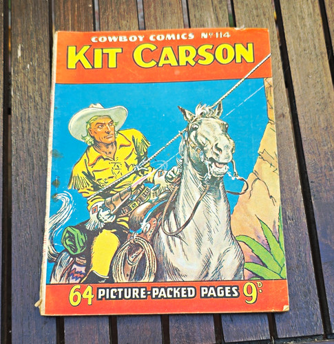 Cowboy comics kit carson - cowboy, #114