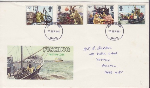 Stamps first day cover - first,