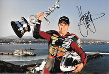 John mcguinness signed 12x8 - signed,