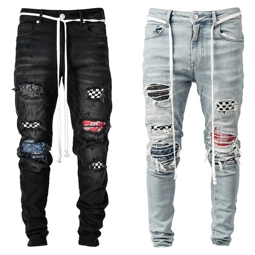 Men ripped distressed - men,