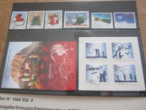 Swiss postage stamps year - swiss,