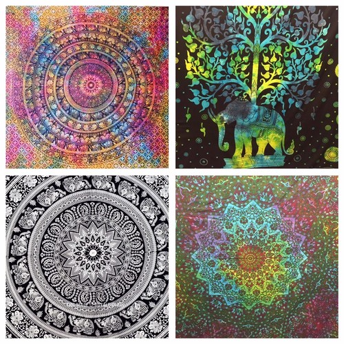 Indian tapestry wall hanging - tapestry,