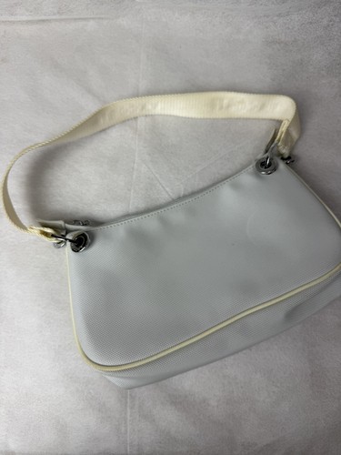 Lacoste white shoulder bag - lacoste,