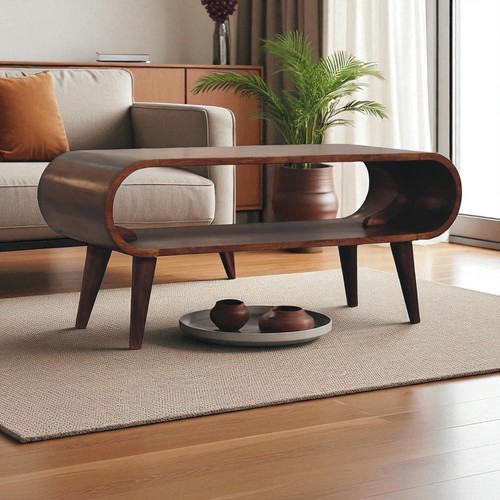 Solid wood coffee table - solid,