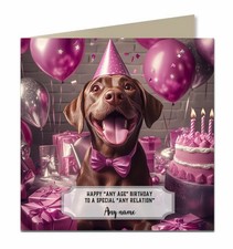 Personalised birthday card - birthday, for